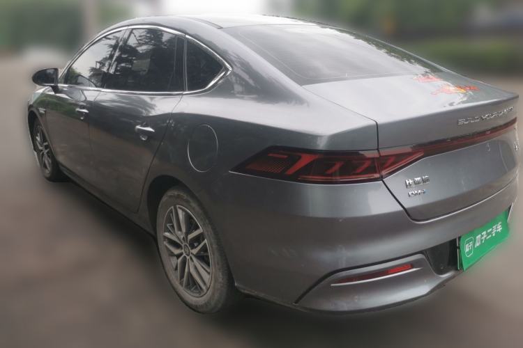 Used BYD Qin PLUS 2021 DM-i 55KM Flagship Model Rear Left 45 Deg
