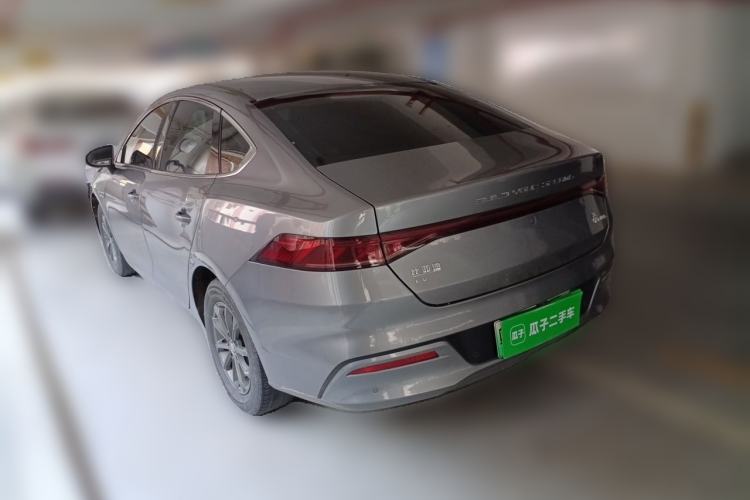 Used BYD Qin PLUS 2021 EV 400KM Leading Comfort Edition Rear Left 45 Deg