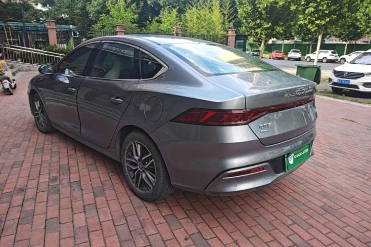 Used BYD Qin PLUS 2021 DM-i 55KM Flagship Model Rear Left 45 Deg