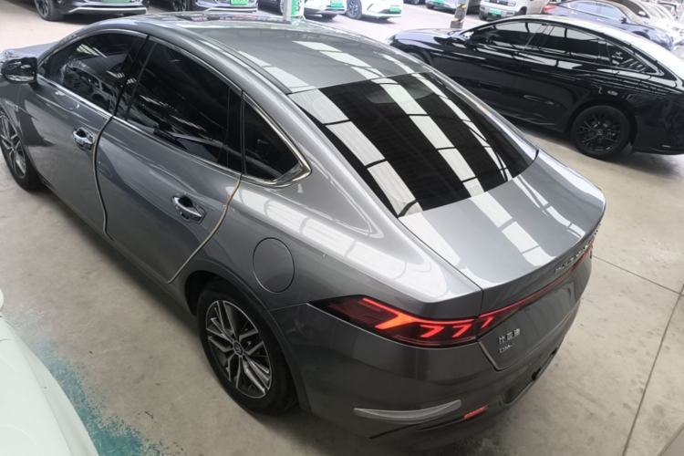 Used BYD Qin PLUS 2021 DM-i 55KM Flagship Model Rear Left 45 Deg