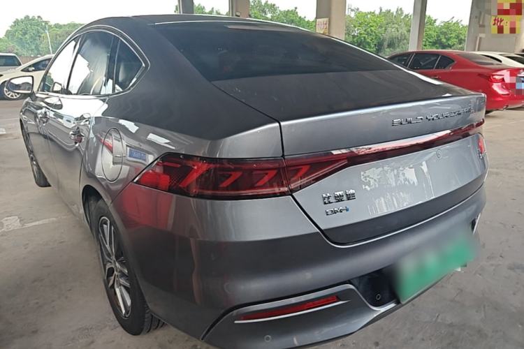 Used BYD Qin PLUS 2021 DM-i 55KM Flagship Model Rear Left 45 Deg