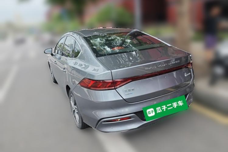 Used BYD Qin PLUS 2021 DM-i 55KM Flagship Model Rear Left 45 Deg
