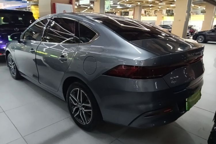 Used BYD Qin PLUS 2021 DM-i 55KM Flagship Model Rear Left 45 Deg