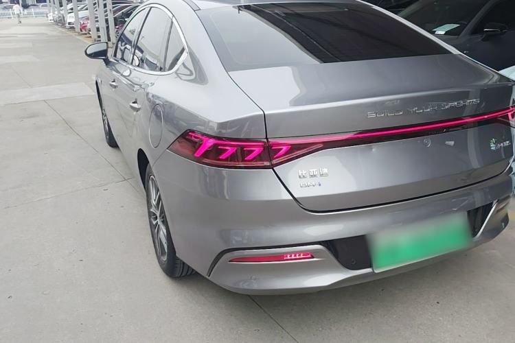 Used BYD Qin PLUS 2021 DM-i 55KM Flagship Model Rear Left 45 Deg