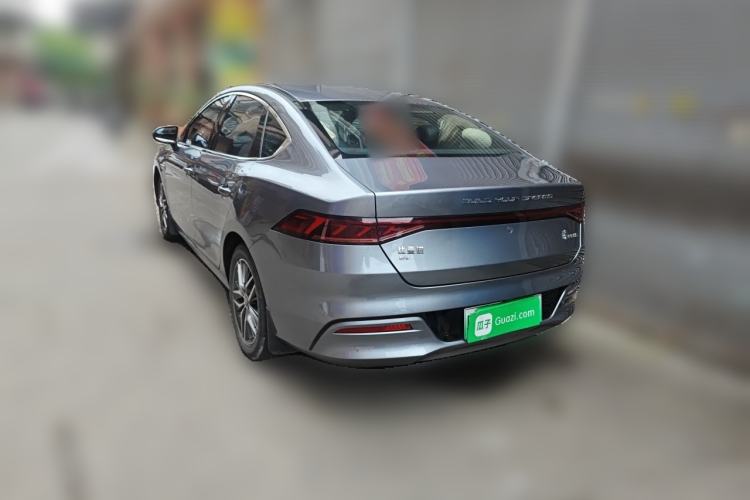 Used BYD Qin PLUS 2021 EV 400KM Luxury Model Rear Left 45 Deg