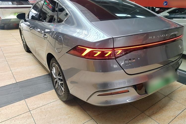 Used BYD Qin PLUS 2021 DM-i 55KM Flagship Model Rear Left 45 Deg