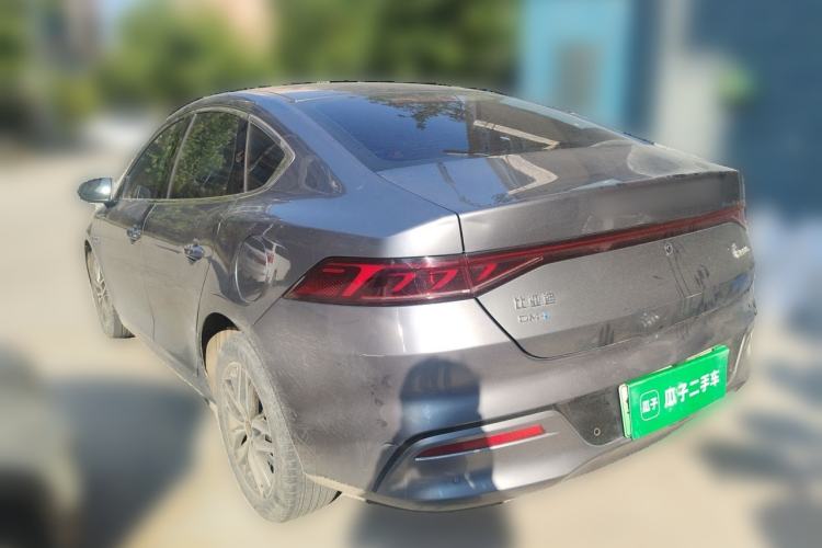 Used BYD Qin PLUS 2021 DM-i 55KM Flagship Model Rear Left 45 Deg