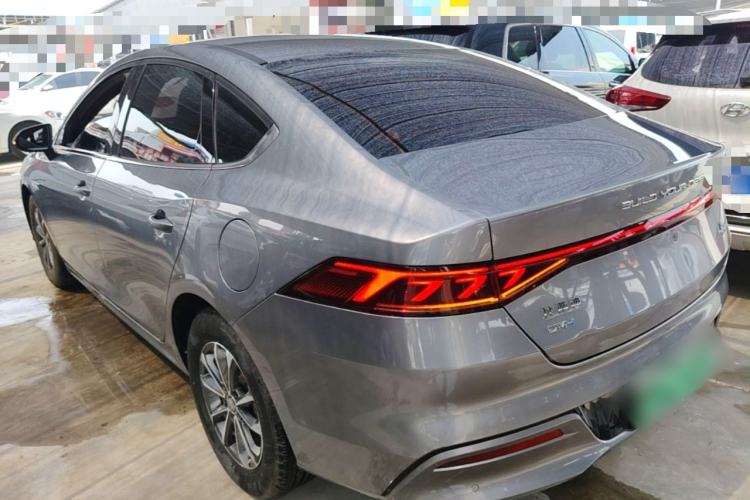 Used BYD Qin PLUS 2021 DM-i 55KM Prestige Model Rear Left 45 Deg