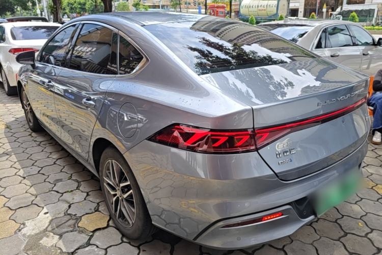 Used BYD Qin PLUS 2021 DM-i 55KM Flagship Model Rear Left 45 Deg