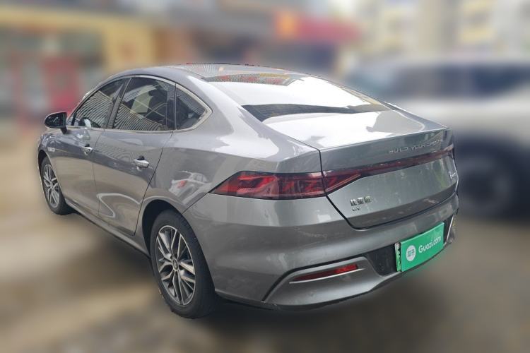 Used BYD Qin PLUS 2021 EV 400KM Luxury Model Rear Left 45 Deg