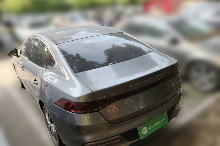Used BYD Qin PLUS 2021 DM-i 55KM Flagship Model Rear Left 45 Deg