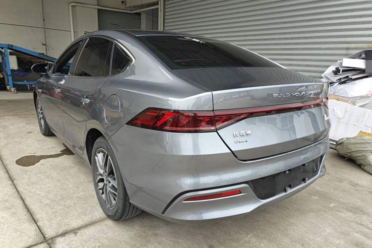 Used BYD Qin PLUS 2021 DM-i 55KM Flagship Model Rear Left 45 Deg