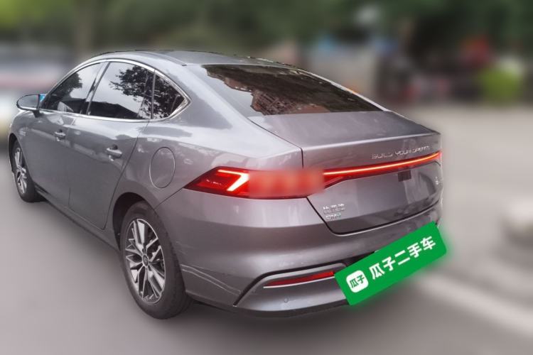 Used BYD Qin PLUS 2021 DM-i 55KM Flagship Model Rear Left 45 Deg