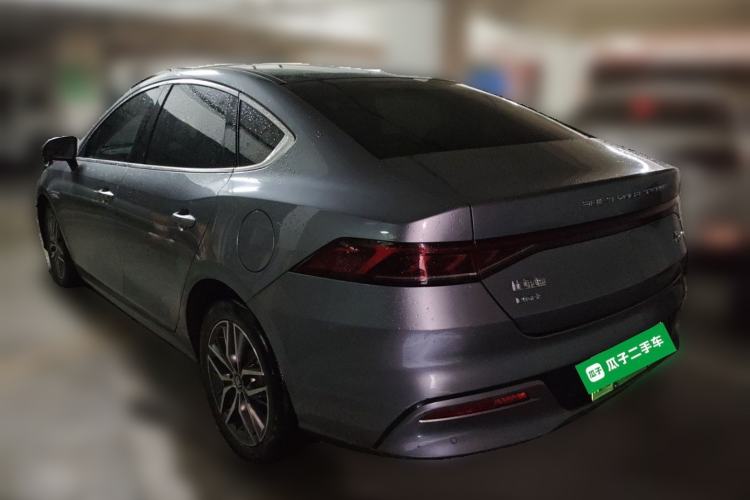Used BYD Qin PLUS 2021 DM-i 55KM Flagship Model Rear Left 45 Deg