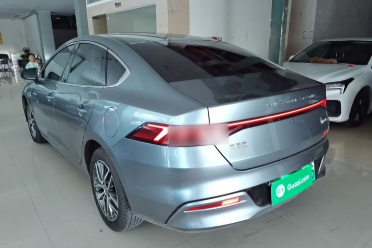 Used BYD Qin PLUS 2021 DM-i 120KM Flagship Model Rear Left 45 Deg