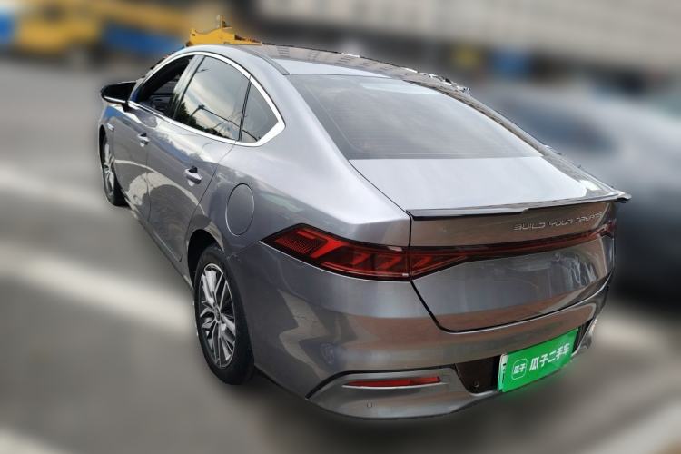 Used BYD Qin PLUS 2021 DM-i 55KM Flagship Model Rear Left 45 Deg