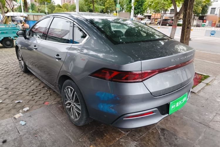 Used BYD Qin PLUS 2021 EV 400KM Luxury Model Rear Left 45 Deg