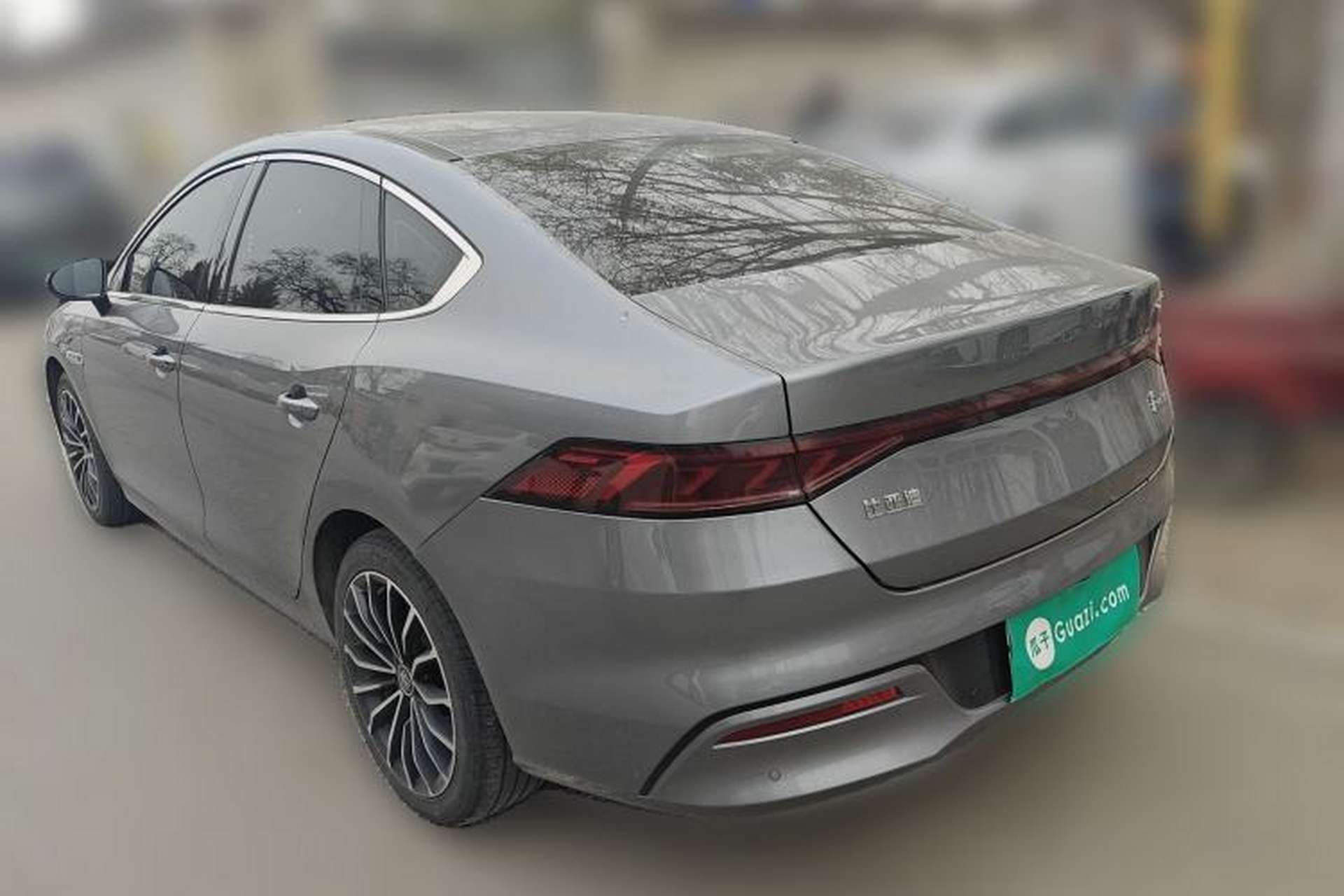 Used BYD Qin PLUS 2021 EV 600KM Flagship Model Rear Left 45 Deg