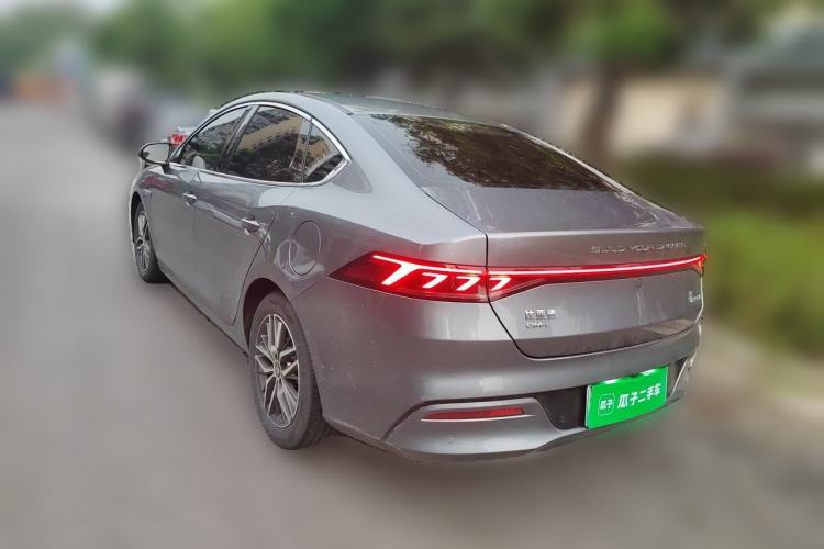 Used BYD Qin PLUS 2021 DM-i 55KM Flagship Model Rear Left 45 Deg