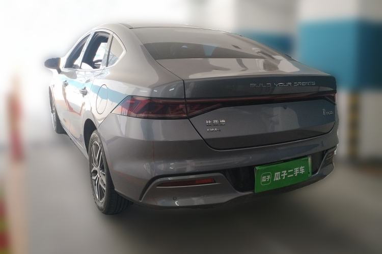 Used BYD Qin PLUS 2021 DM-i 55KM Flagship Model Rear Left 45 Deg