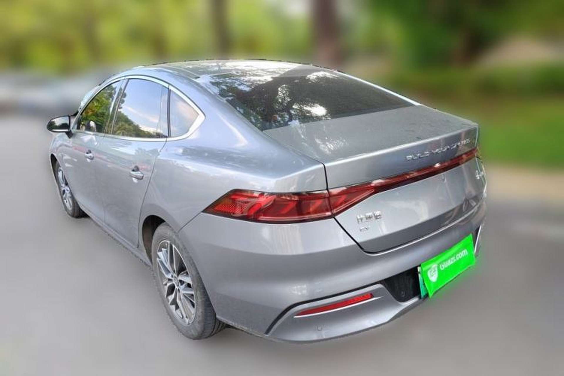 Used BYD Qin PLUS 2021 EV 500KM Premium Model Rear Left 45 Deg