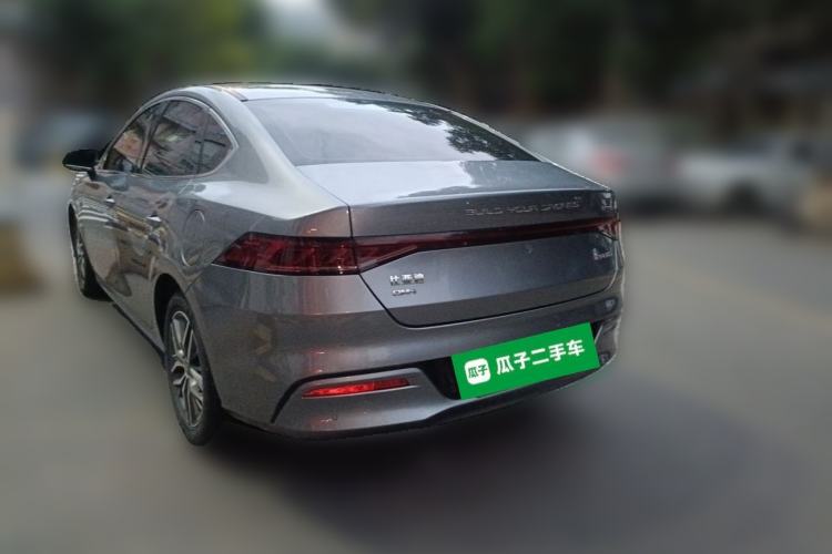 Used BYD Qin PLUS 2021 DM-i 55KM Flagship Model Rear Left 45 Deg