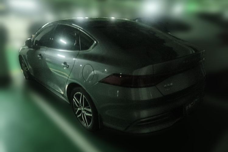 Used BYD Qin PLUS 2021 DM-i 55KM Flagship Model Rear Left 45 Deg