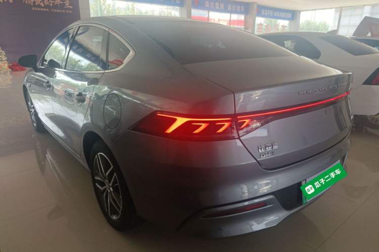 Used BYD Qin PLUS 2021 DM-i 55KM Flagship Model Rear Left 45 Deg