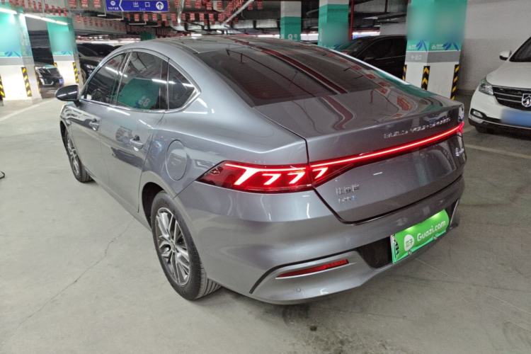Used BYD Qin PLUS 2021 DM-i 55KM Flagship Model Rear Left 45 Deg