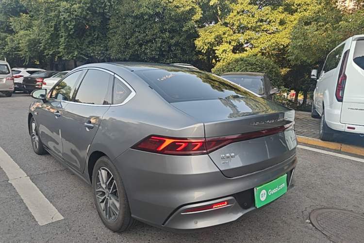 Used BYD Qin PLUS 2021 EV 500KM Premium Model Rear Left 45 Deg