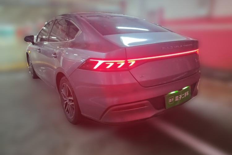 Used BYD Qin PLUS 2021 EV 500KM Luxury Model Rear Left 45 Deg