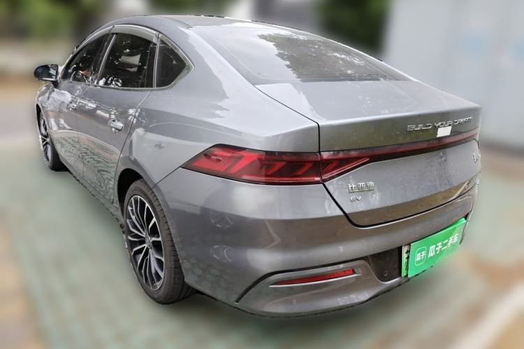 Used BYD Qin PLUS 2021 EV 600KM Flagship Model Rear Left 45 Deg