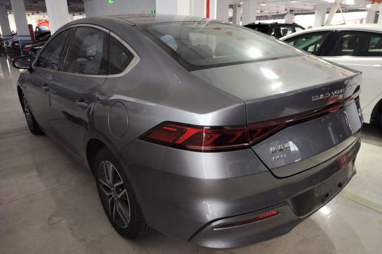 Used BYD Qin PLUS 2021 DM-i 55KM Flagship Model Rear Left 45 Deg