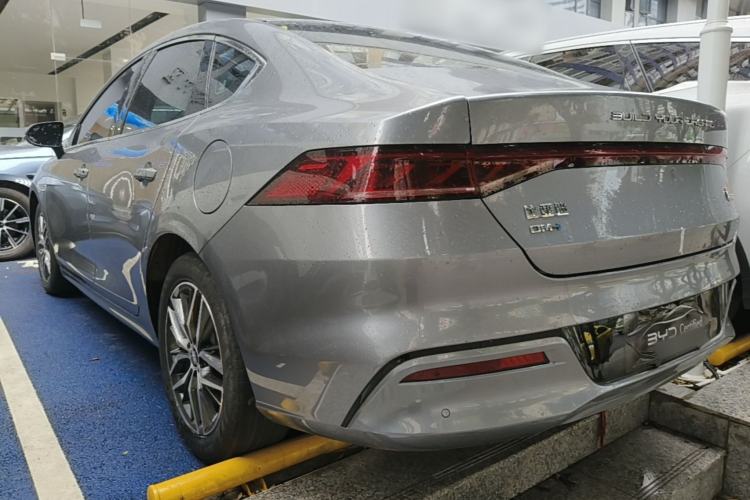 Used BYD Qin PLUS 2021 DM-i 55KM Flagship Model Rear Left 45 Deg