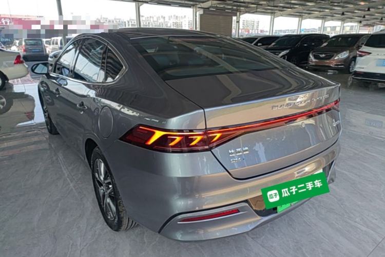 Used BYD Qin PLUS 2021 DM-i 55KM Flagship Model Rear Left 45 Deg