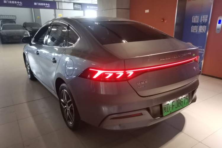 Used BYD Qin PLUS 2021 DM-i 120KM Flagship Model Rear Left 45 Deg