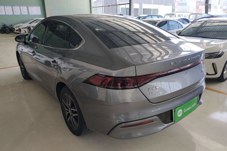 Used BYD Qin PLUS 2021 EV 400KM Luxury Model Rear Left 45 Deg
