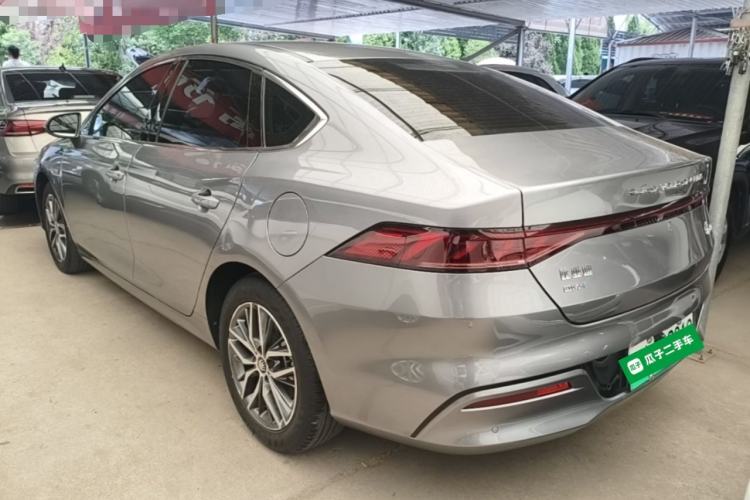 Used BYD Qin PLUS 2021 DM-i 55KM Flagship Model Rear Left 45 Deg
