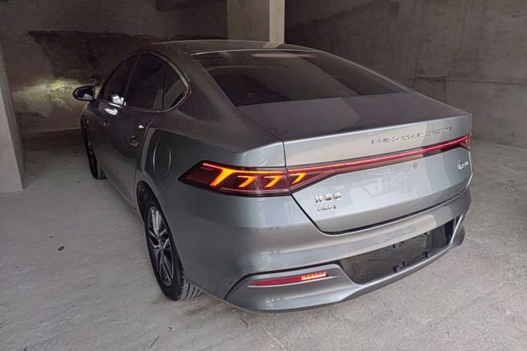 Used BYD Qin PLUS 2021 DM-i 55KM Flagship Model Rear Left 45 Deg