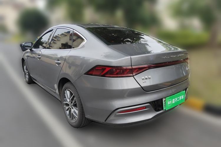 Used BYD Qin PLUS 2021 EV 400KM Luxury Model Rear Left 45 Deg