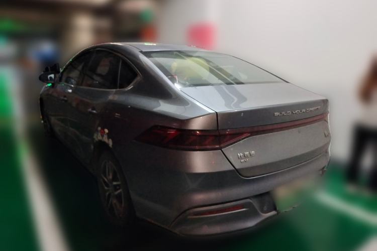 Used BYD Qin PLUS 2021 EV 500KM Luxury Model Rear Left 45 Deg