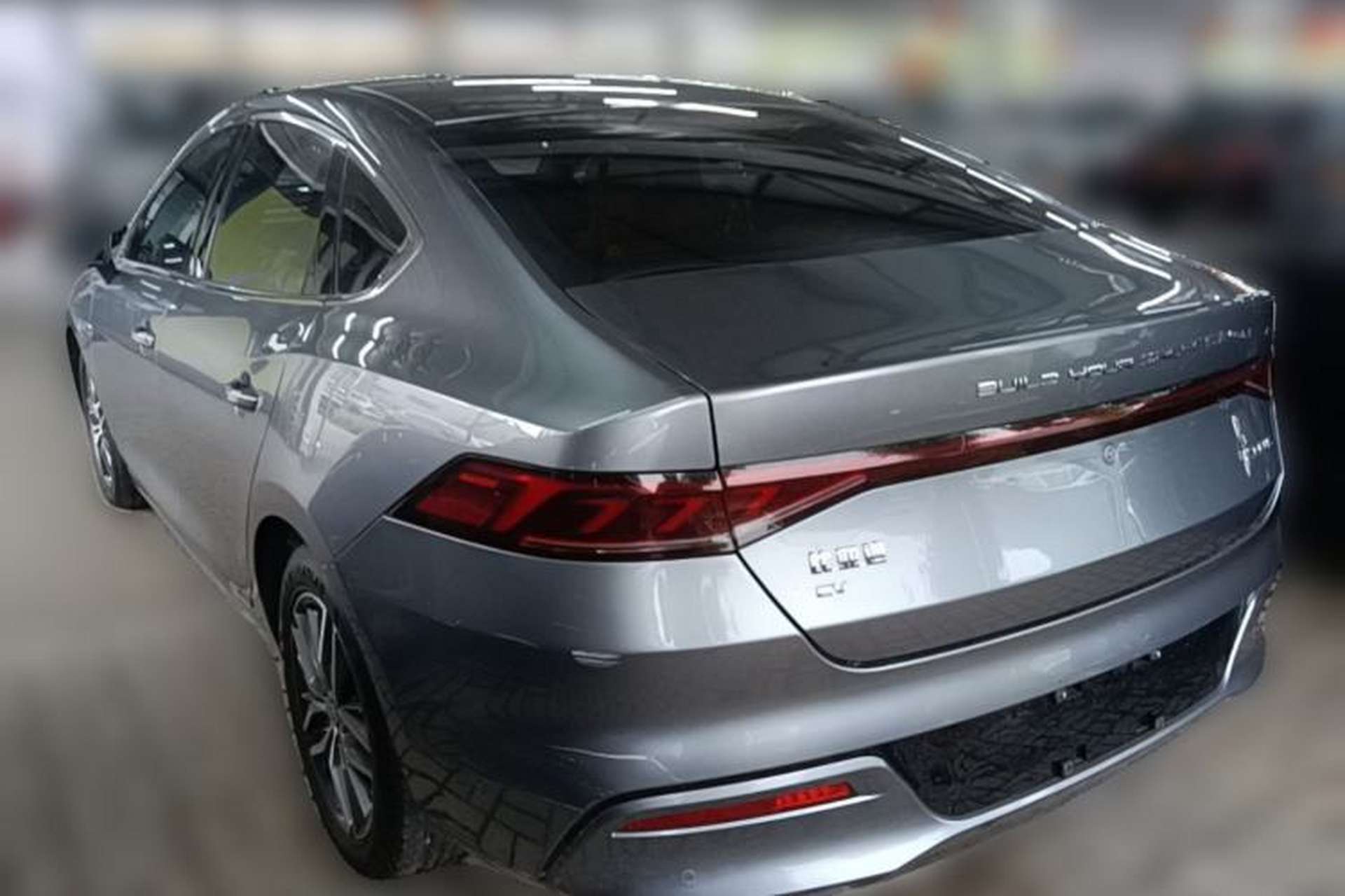 Used BYD Qin PLUS 2021 EV 500KM Luxury Model Rear Left 45 Deg
