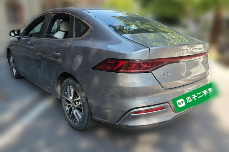 Used BYD Qin PLUS 2021 EV 500KM Luxury Model Rear Left 45 Deg