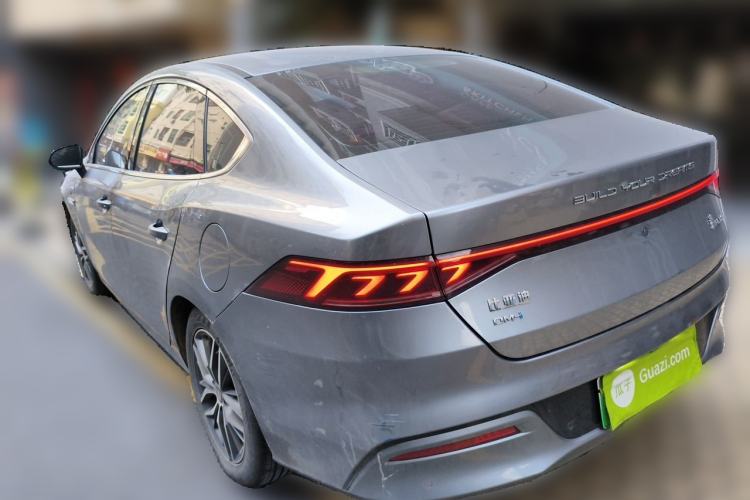 Used BYD Qin PLUS 2021 DM-i 55KM Flagship Model Rear Left 45 Deg