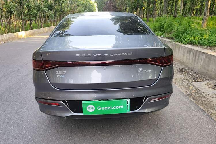 Used BYD Qin PLUS 2021 DM-i 55KM Flagship Model Rear