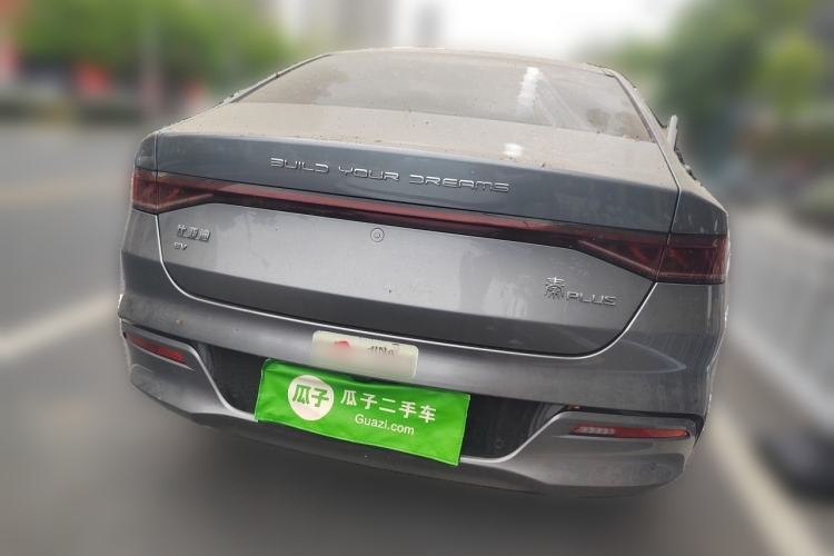 Used BYD Qin PLUS 2021 EV 400KM Luxury Model Rear