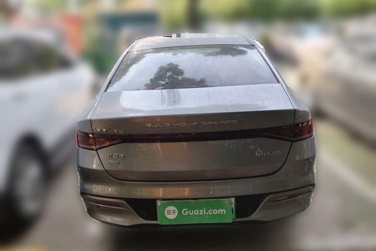 Used BYD Qin PLUS 2021 DM-i 55KM Flagship Model Rear