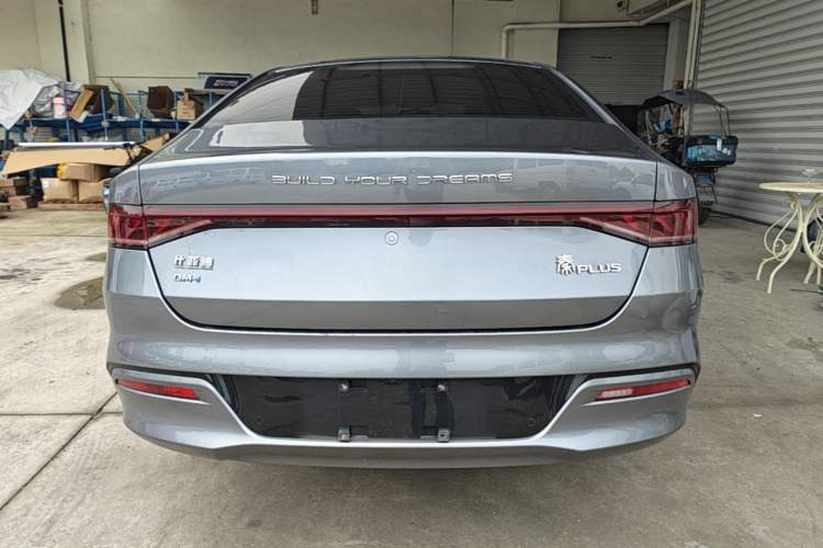 Used BYD Qin PLUS 2021 DM-i 55KM Flagship Model Rear