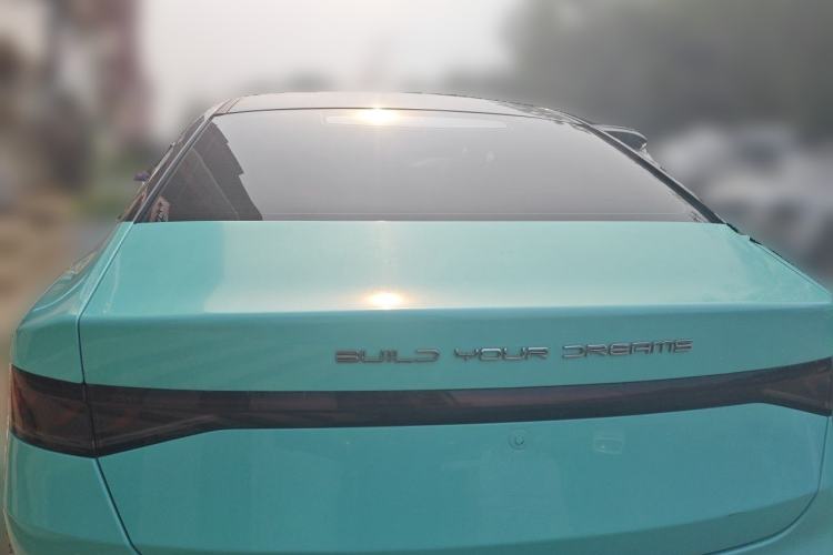 Used BYD Qin PLUS 2021 DM-i 55KM Flagship Model Rear