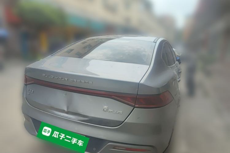 Used BYD Qin PLUS 2021 EV 500KM Luxury Model Rear
